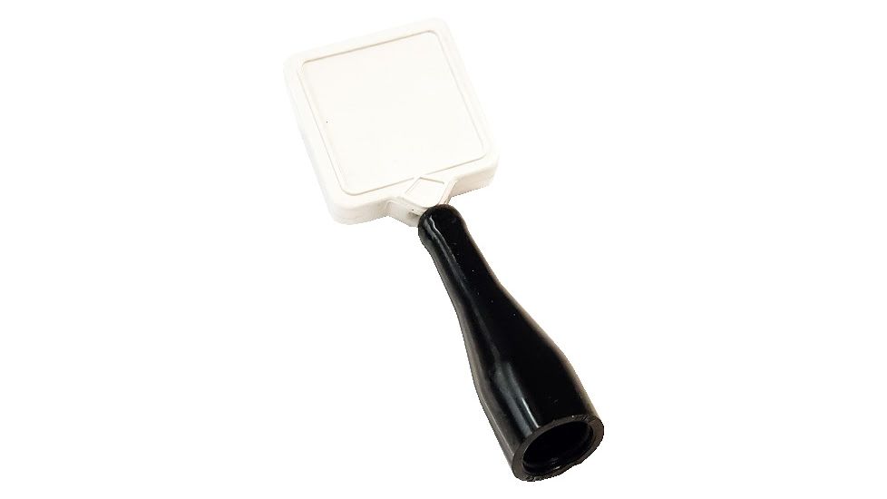 Key-Bak Mini-Bak Square Pencil Pull,Swivel Clip,Nylon Cord,Wht, 36in, NO KEY0067-2S4
