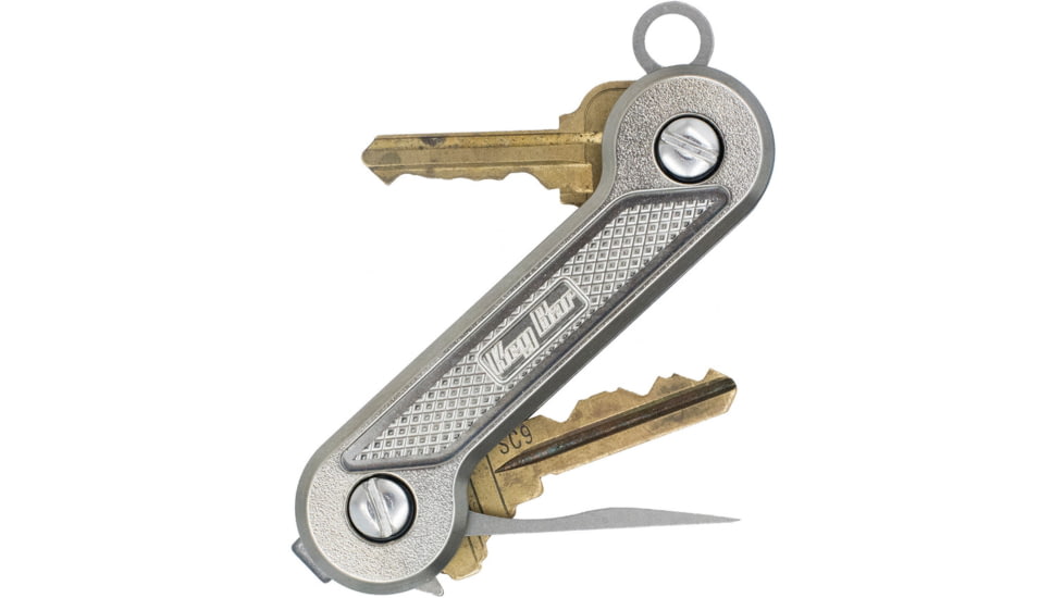 KeyBar KeyBar Titanium Crosshatch, 3.5 overall, Titanium handle, DMNDCH-LTWGHT