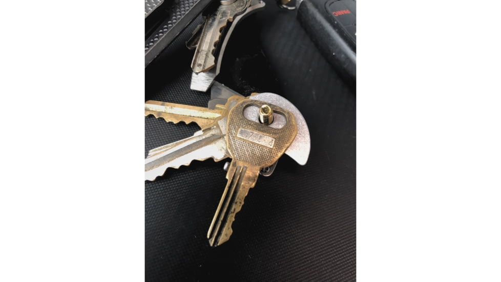 KeyBar Quick Key Tab Insert, 1in X 0.88in, Pack Of One, Connects To A Key To Aid In Quickly Accessing Your Most Used Keys, For Use With Keybar, QKT