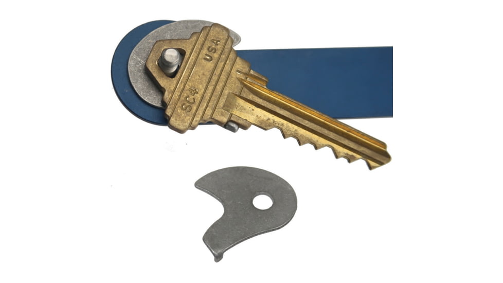 KeyBar Quick Key Tab Insert, 1in X 0.88in, Pack Of One, Connects To A Key To Aid In Quickly Accessing Your Most Used Keys, For Use With Keybar, QKT