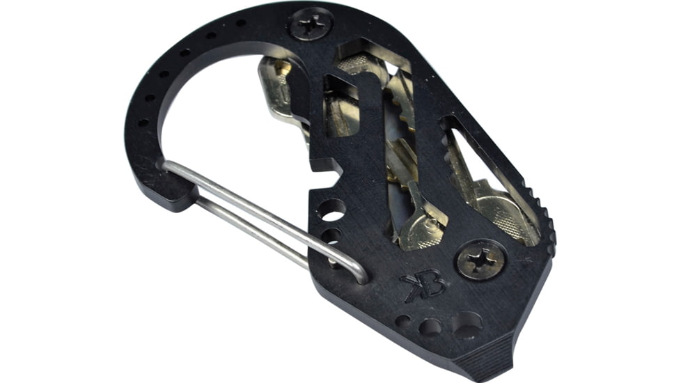 KeyBiner Key Biner Aluminum Black, ALUMINUM ANNO BLACK