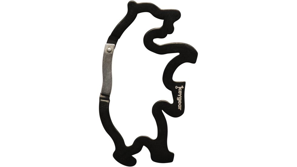 KeyGear Bear-abiner, 50-KEY0172-01, Black 50-KEY0172-01