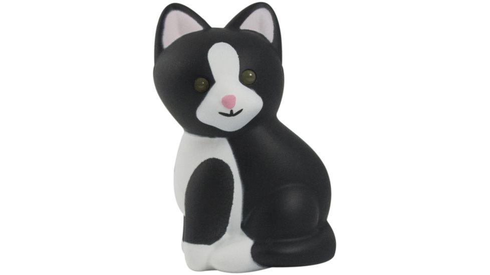 KeyGear Black and White Cat Light 50-KEY0364, Black/White 50-KEY0364