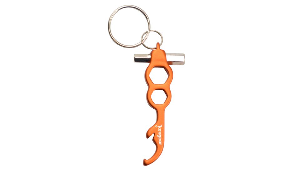 KeyGear Bottle Opener Hex Set,Orange 50-KEY0060-08