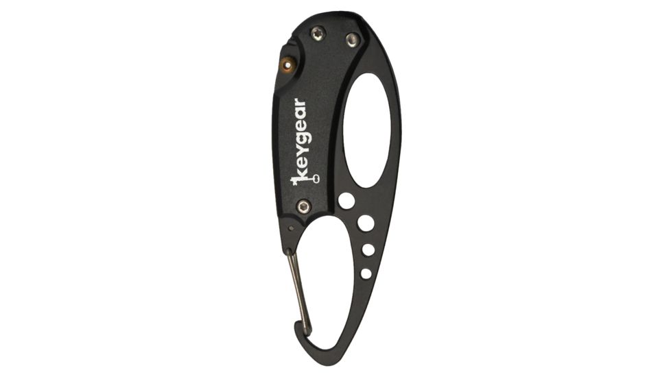 KeyGear Carabiner Knife 2.0,Black 50-KEY0012-01