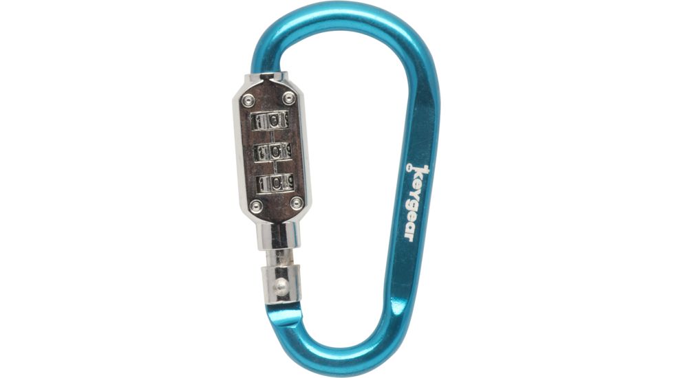 KeyGear Combo Lock 1.0, 50-KEY0024-00, Blue 50-KEY0024-00