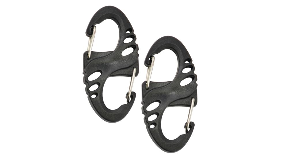 KeyGear Dual Carabiner Lite,Black 50-KEY0093-01