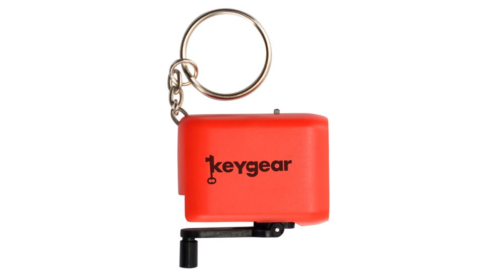 KeyGear Dynamo LED Light,Red 50-KEY0116-04