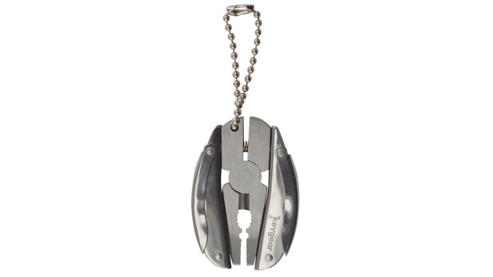 KeyGear Folding Plier Multi-Tool,Silver 50-KEY0073-02