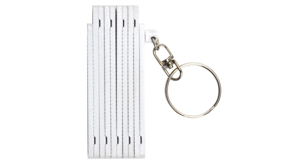 KeyGear Folding Ruler,White 50-KEY0038-10
