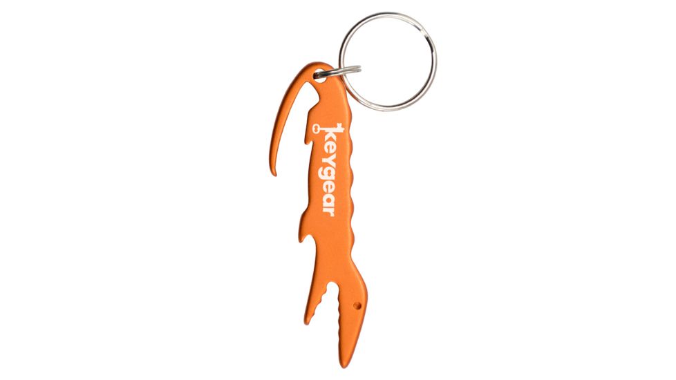 KeyGear Gator Bottle Opener,Orange 50-KEY0004-08