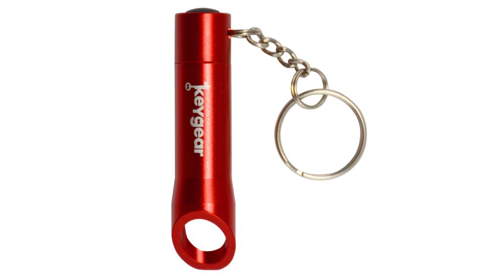 KeyGear Key Chain Light and Bottle Opener,Red 50-KEY0099-04