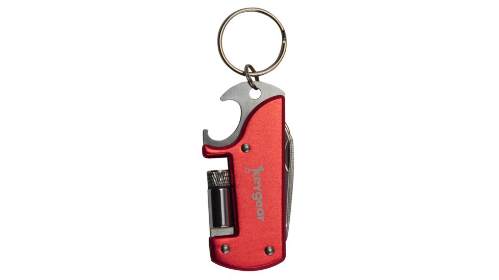 KeyGear LED Multi-Tool 2.0,Red 50-KEY0072-04