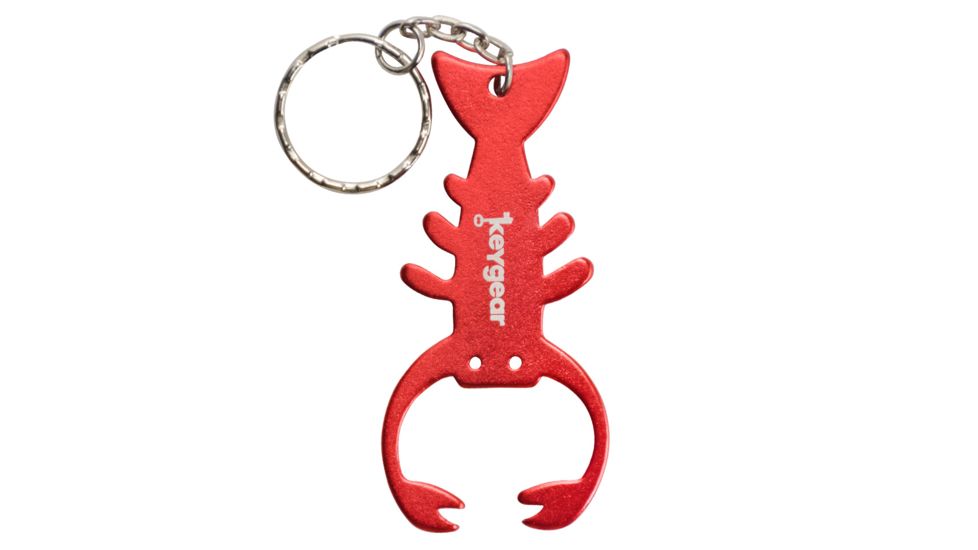 KeyGear Lobsta Bottle Opener,Red 50-KEY0083-04