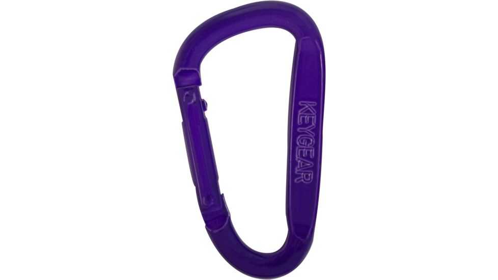 KeyGear Snappy Carabiner, 50-KEY0476, Purple 50-KEY0476