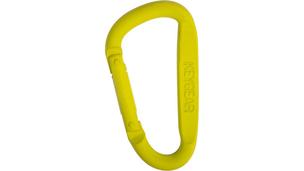KeyGear Snappy Carabiner, 50-KEY0484, Yellow 50-KEY0484