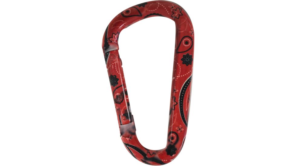 KeyGear Snappy Carabiner, Bandana 50-KEY0453, Red 50-KEY0453