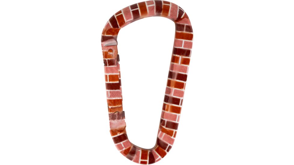 KeyGear Snappy Carabiner, Bricks 50-KEY0478, Red 50-KEY0478