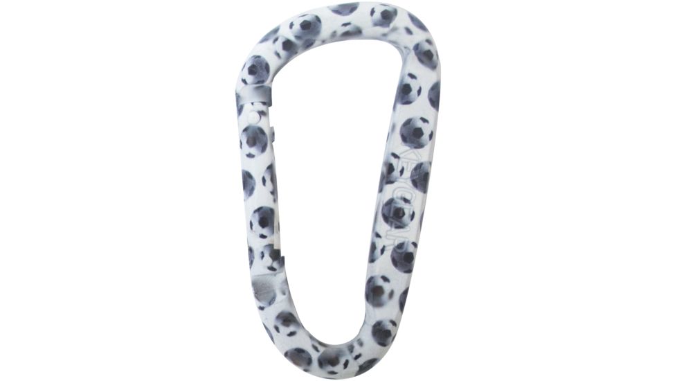 KeyGear Snappy Carabiner, Goal 50-KEY0137, White 50-KEY0137