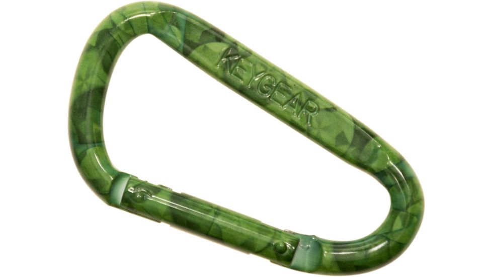 KeyGear Snappy Carabiner, Jewel 50-KEY0205, Jade 50-KEY0205