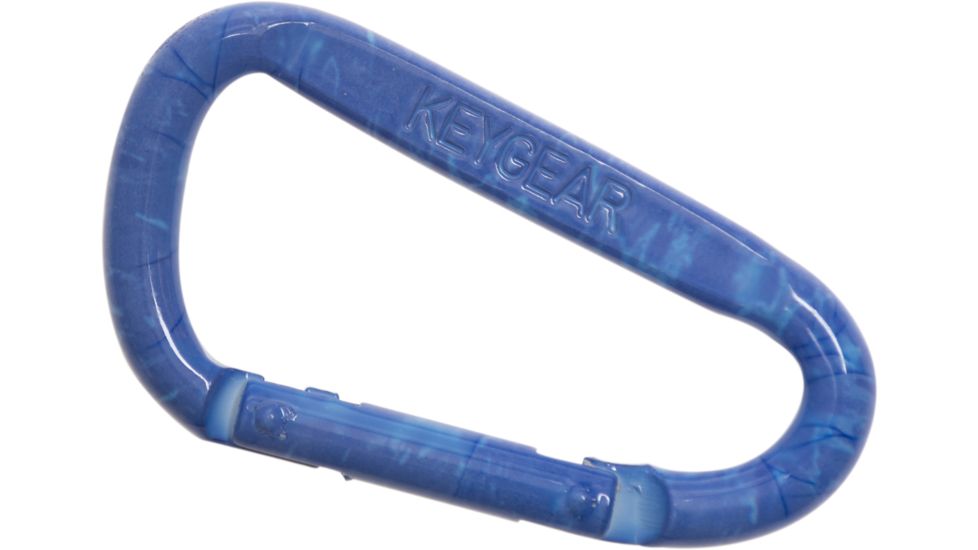 KeyGear Snappy Carabiner, Ocean 50-KEY0207, Lt. Blue 50-KEY0207