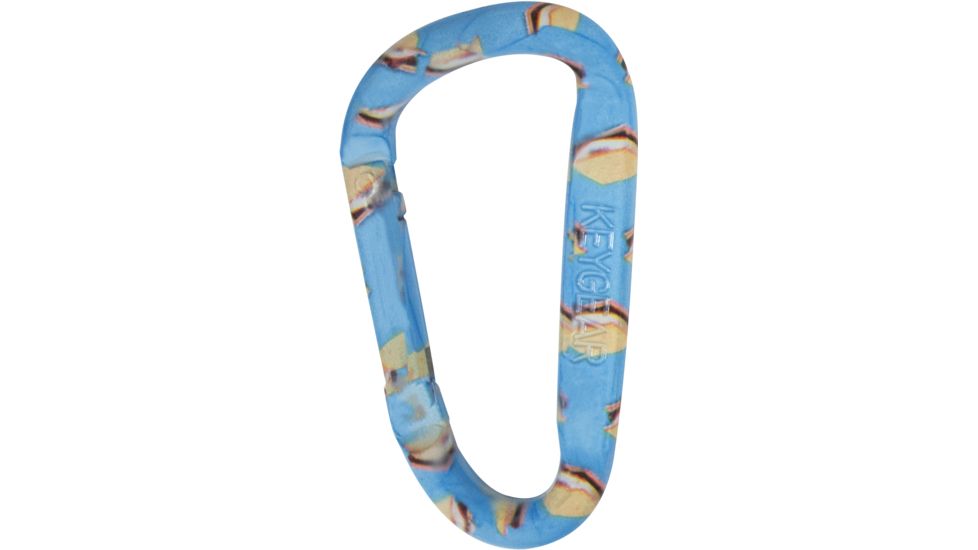 KeyGear Snappy Carabiner, S'mores 50-KEY0481, Lt. Blue 50-KEY0481