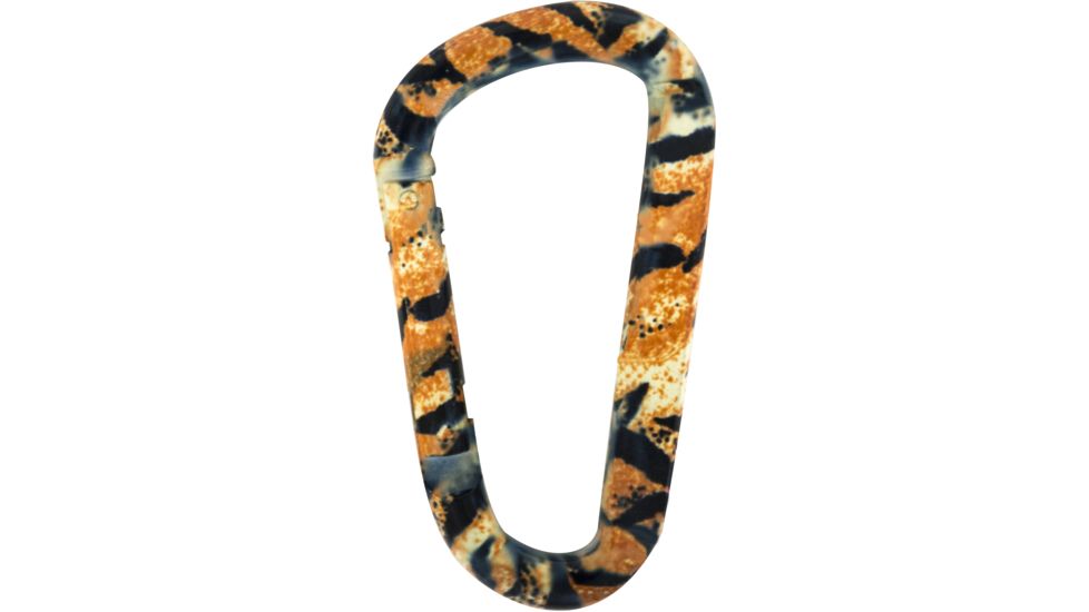 KeyGear Snappy Carabiner, Tiger 50-KEY0483, Yellow/Black 50-KEY0483