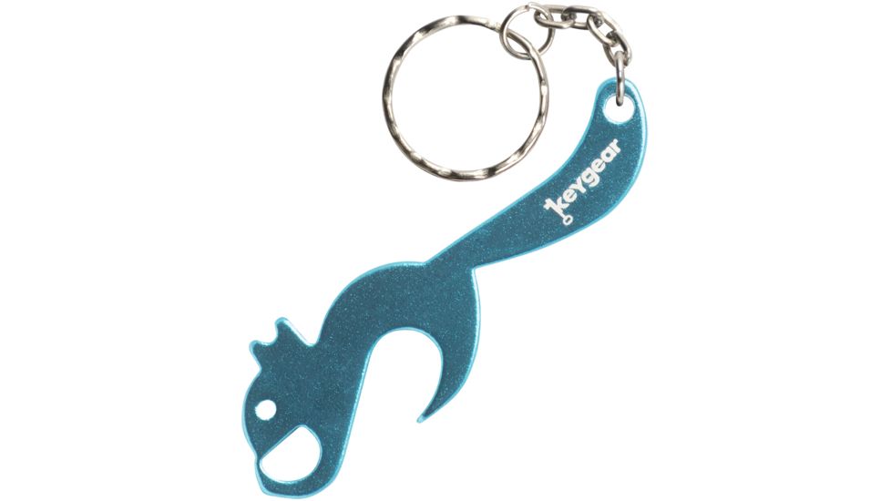 KeyGear Squirrel Bottle Opener, 50-KEY0029-00, Blue 50-KEY0029-00