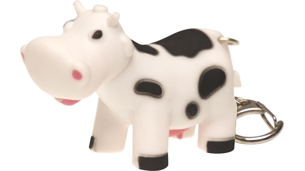 KeyGear Stand-Up Cow Light 50-KEY0123, Black/White 50-KEY0123