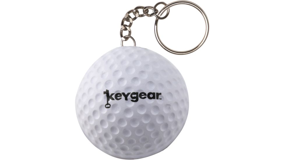 KeyGear Stress Ball, Golf 50-KEY0450, White 50-KEY0450