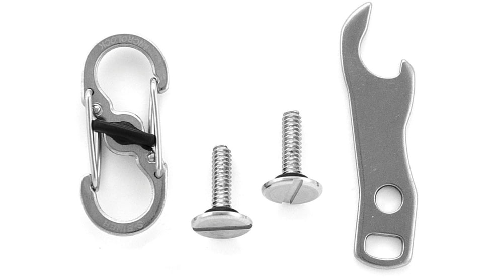 KeySmart Accessories Pack, Bottle Opener, Nite Ize 'S-Biner' Microlock, 14 Key Expansion Pack, KS231