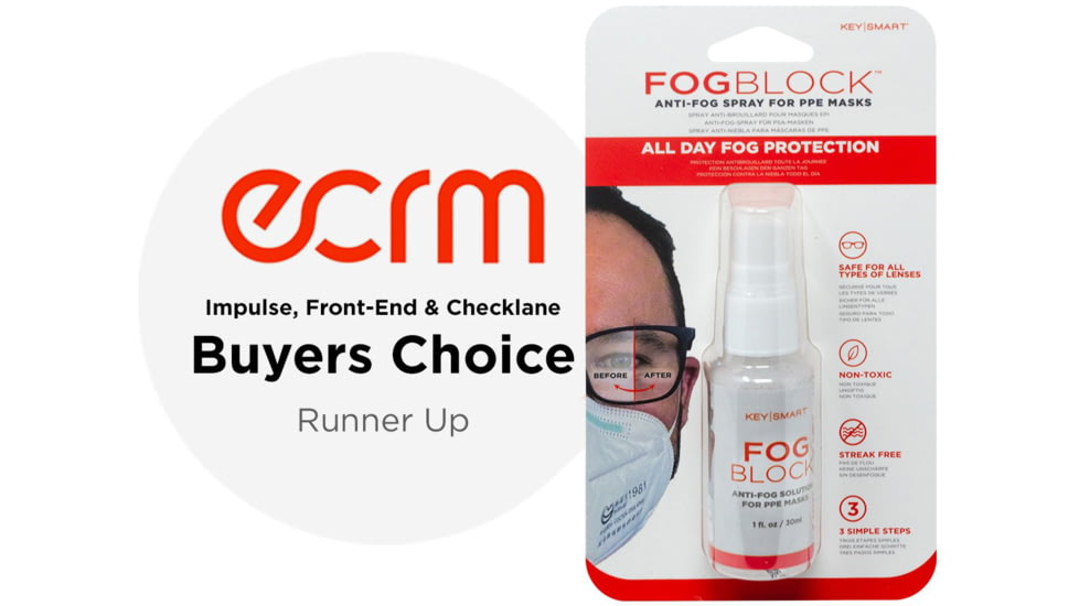 KeySmart FogBlock Anti-Fog Spray, 1oz, KS914