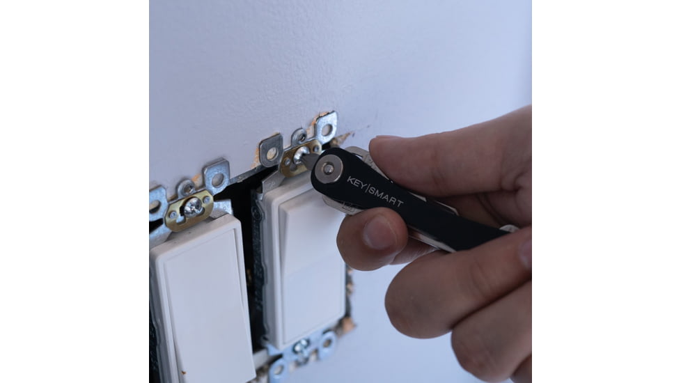 KeySmart KeySmart MultiTool 5-in-1 Keychain Tool, Stainless, KS823-SS