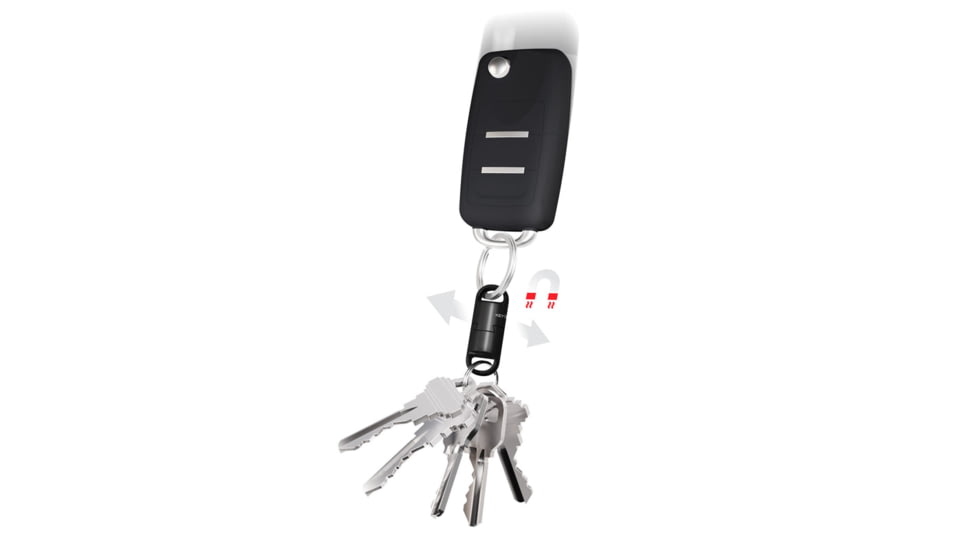 KeySmart MagConnect Pro Locking Magnetic Quick Connect, Black, KS847-BLK