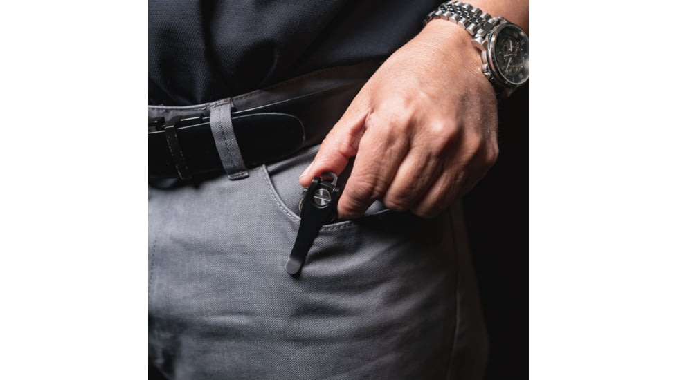 KeySmart Pocket Clip for KeySmart Key Holders, Black, KS800-BLK