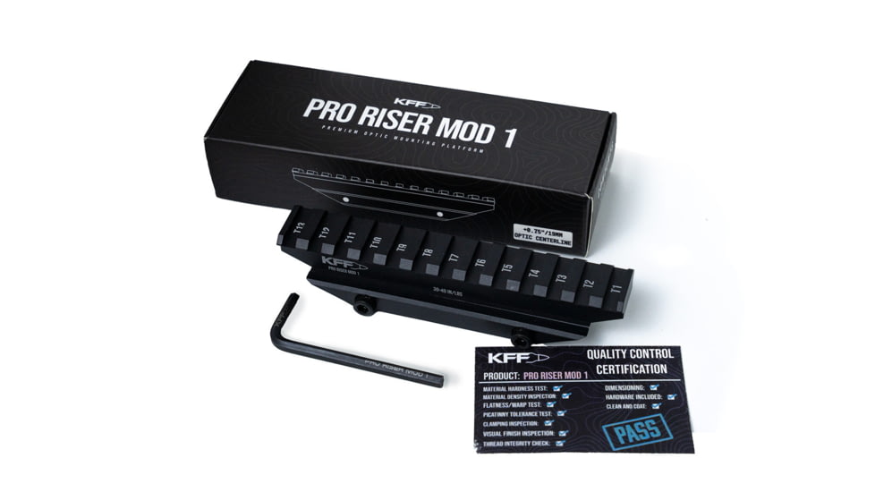KFF Defense Pro Riser Mod 1 Red Dot Sight Mount