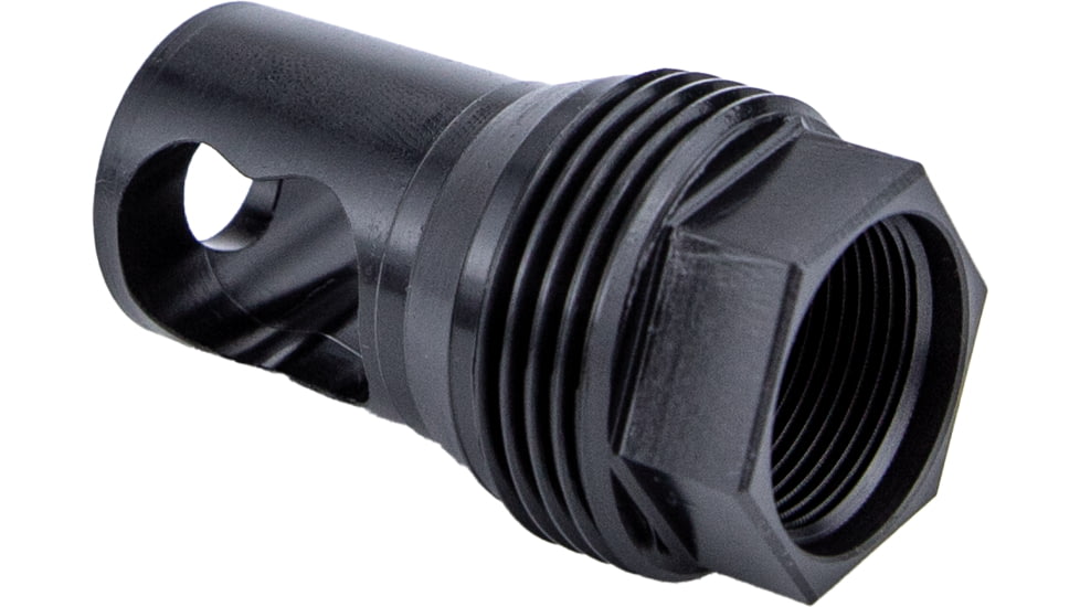 KGM Suppressors A-TMB50-S-3 R50T Taper Muzzle Brake Black Nitride Steel M24x1 Th