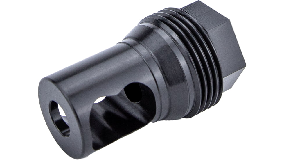KGM Suppressors R50T Taper Muzzle Brake, M24x1, Nitride, Black, A-TMB50-S-3