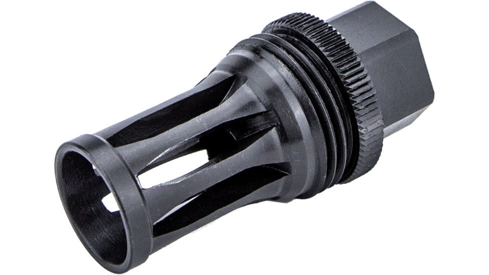 Kgm Suppressors Quick Detach Flash Hider Black Nitride Steel 1/2x28 Threads, A-QD-FH-S-1