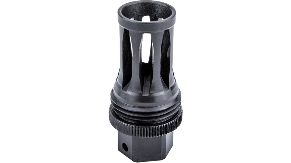Kgm Suppressors Quick Detach Flash Hider Black Nitride Steel 1/2x28 Threads, A-QD-FH-S-1
