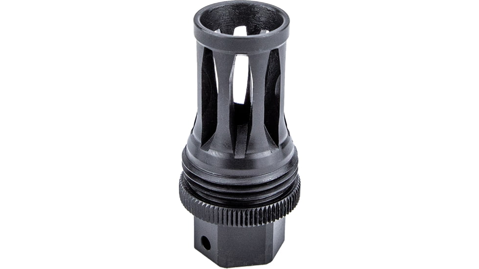 Kgm Suppressors Quick Detach Flash Hider Black Nitride Steel 3/4"x24 Threads, A-QD-FH-S-3M