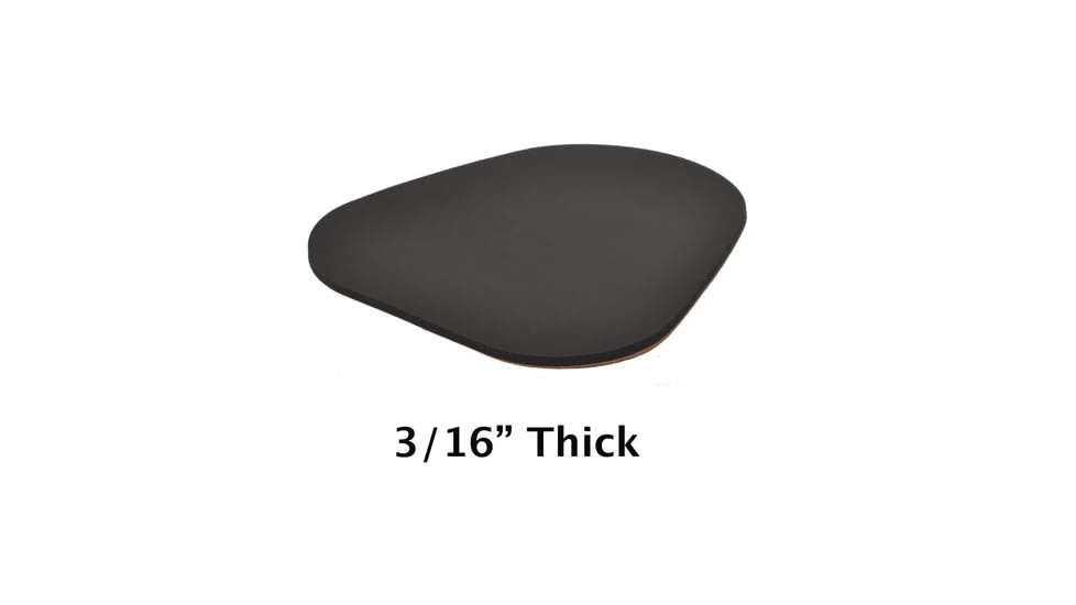 KICK-EEZ CHEEK EEZ Cheek Protector - 6in L x 5in W x 3/16in T Black, 703-316