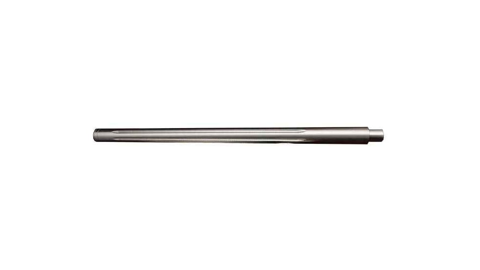 KIDD Innovative Design Fluted 18 Inch Match Stainless Steel Bull Barrel Bead, Polished, Silver, 22BRL-SS-F-18-POL