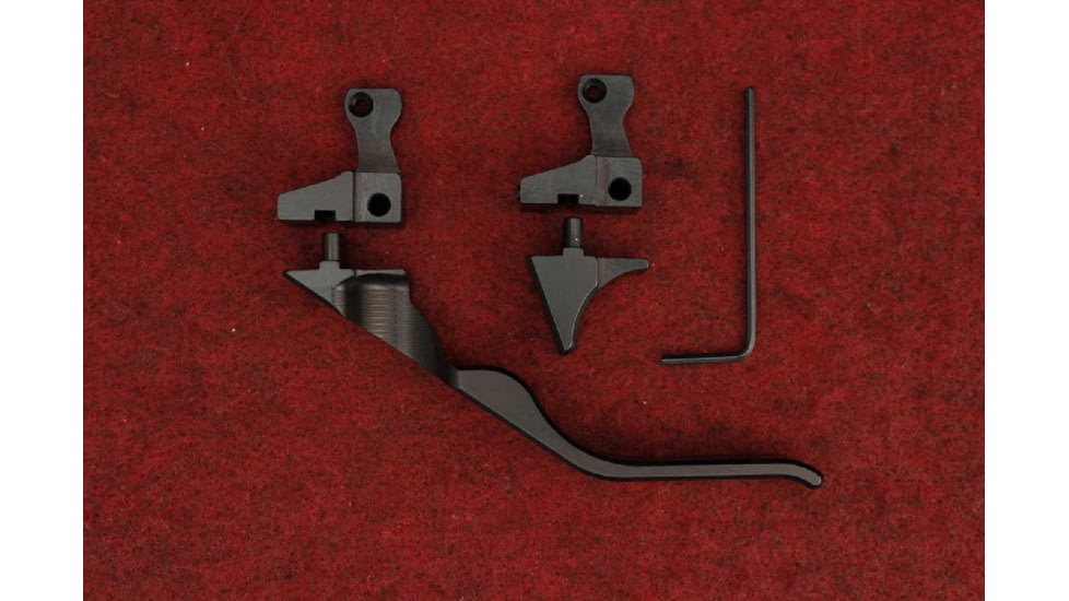 KIDD Innovative Design Magazine Release Lever Interchanageable System For Ruger 10/22, Black, 22MR-KIT-B