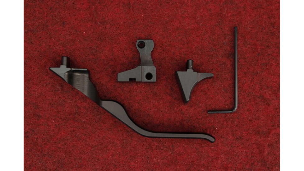 KIDD Innovative Design Magazine Release Lever Interchanageable System For Ruger 10/22, Black, 22MR-KIT-B