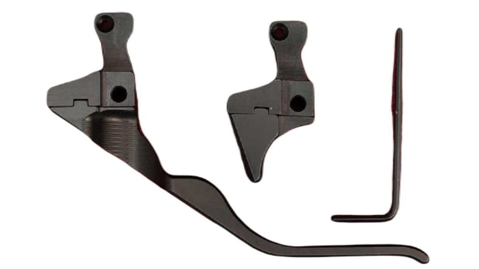 KIDD Innovative Design Magazine Release Lever Interchanageable System For Ruger 10/22, Black, 22MR-KIT-B