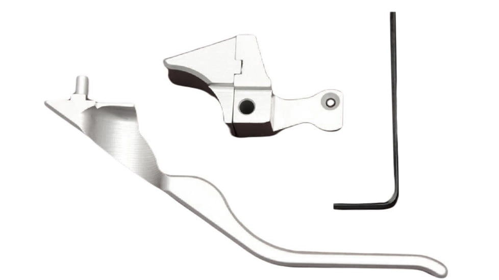 KIDD Innovative Design Magazine Release Lever Interchanageable System For Ruger 10/22, Silver, 22MR-KIT-S