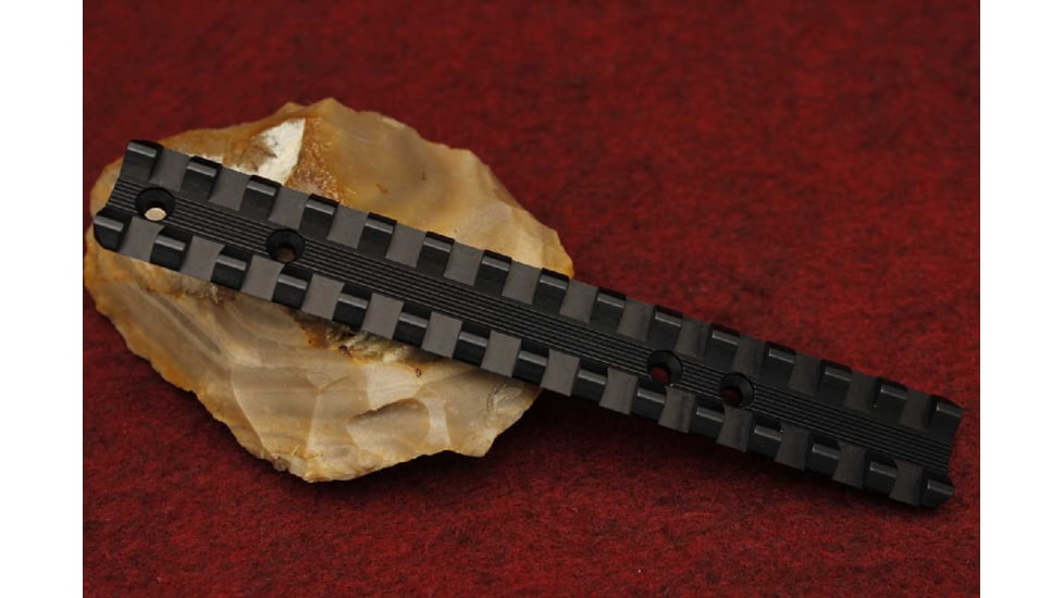 KIDD Innovative Design Scope Base For Ruger 10/22 Receiver, Black, 22PICRAIL-B