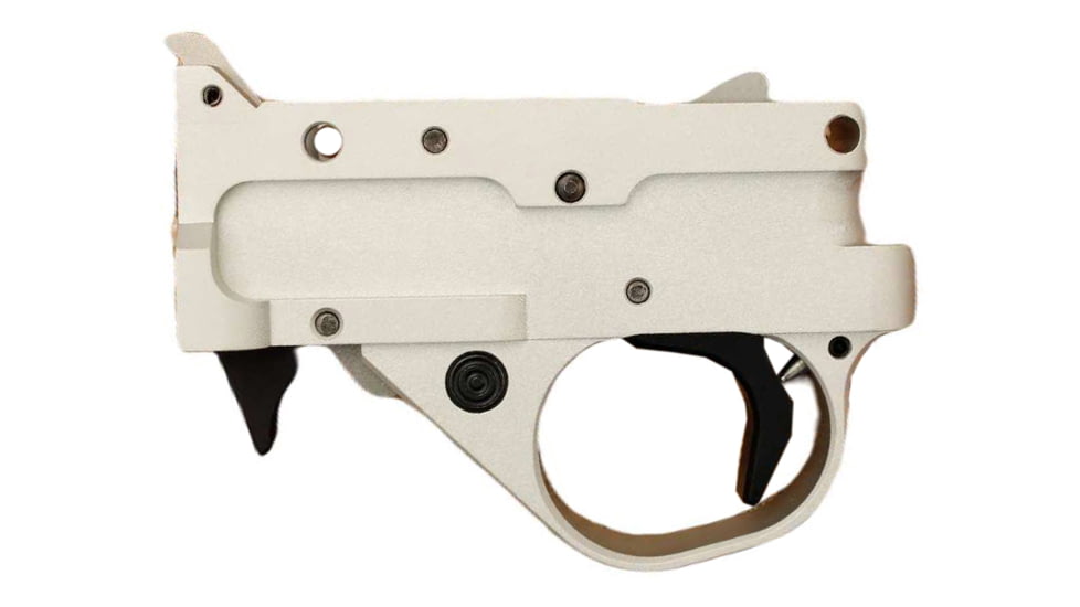 KIDD Innovative Design Single Stage Trigger Unit For Ruger 1022 Extended, Silver/Black, TG1-S-B-X