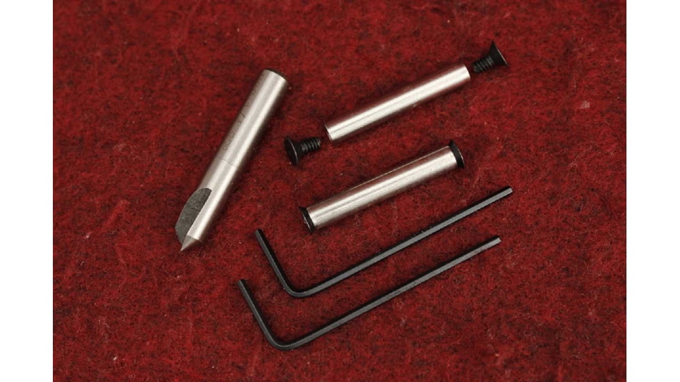 KIDD Innovative Design Threaded Receiver Pins With Countersink, Silver, 22RP-KIT
